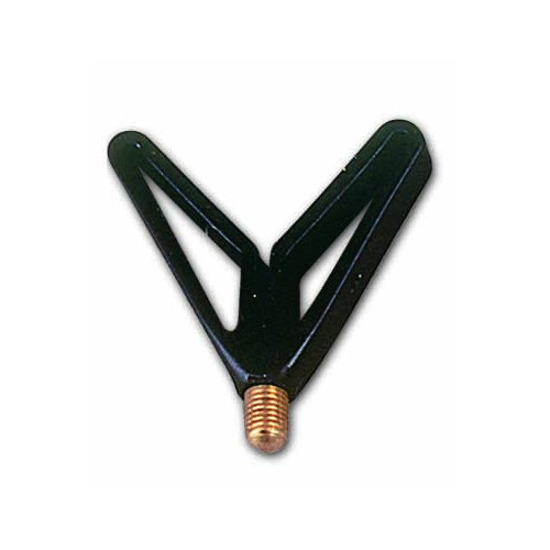 Support de canne avant en V Orion Concept plastique noir et vis laiton