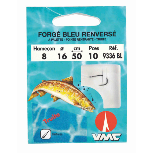 Bas De Ligne Waterqueen GH 9336 BL Forgé Bleu Renversé...