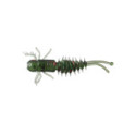 Leurre Souple Kenshi Soft Lure River Nymph 4cm T E42 Dark Green 15pcs