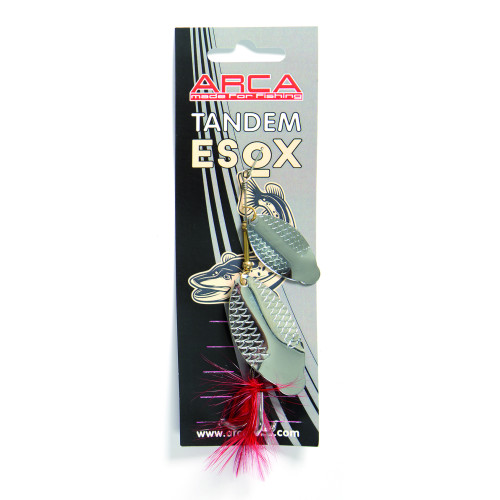 Cuiller Tournante Arca Tandem Esox N  2/4 - Silver