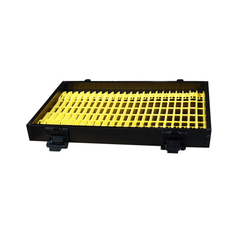 Casier Orion Concept Noir 22 Plioirs Jaunes 26 X 1,75cm