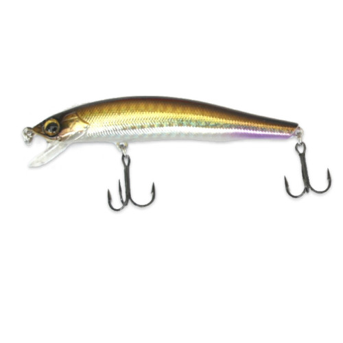 Leurre coulant Kenshi Nemuro Curved Minnow 90mm 12g pour la pêche du sandre et du brochet en faible profondeur 2