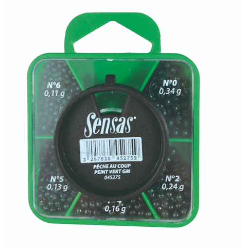 Boîte Distributrice De Plombs Sensas Peints 5 Cases 2