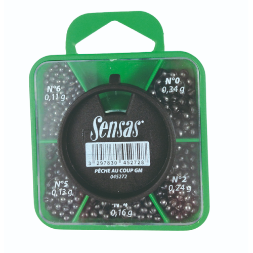 Boîte Distributrice De Plombs Sensas "Pêche Au Coup" 2