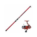 Ensemble Carnassier Garbolino Jungle Predator Telepike 3m50 + Moulinet Jungle 401FD