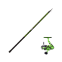 Ensemble Truite Garbolino Jungle Téléréglable RC 3m80 + Moulinet Jungle 01FD