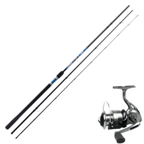 Ensemble Anglaise Garbolino Canne Strike Match 3m60 5/15GR + Moulinet Strike 301FD