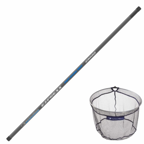 Ensemble Manche D'Epuisette Garbolino Express Télénet 3m...