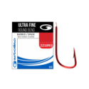 Hameçons Garbolino Supra Fine Red Round Bend 2210RD