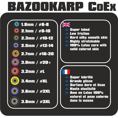 Elastique Creux Garbolino Bazoocarp CoEx 2