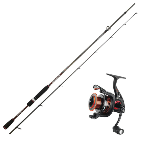 Ensemble Carnassier Sakura Fresh Sniper Spinning FSNS 702 M (2.13 m / 5-20 gr) + Moulinet Ginaka 2.0 2007 FD