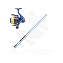 ENSEMBLE CANNE SUNLURE SW20 270-2 XH (15/50g) + MOULINET SUNEDGE SWF 4503 FD - 200m/0,30mm  - RECUP