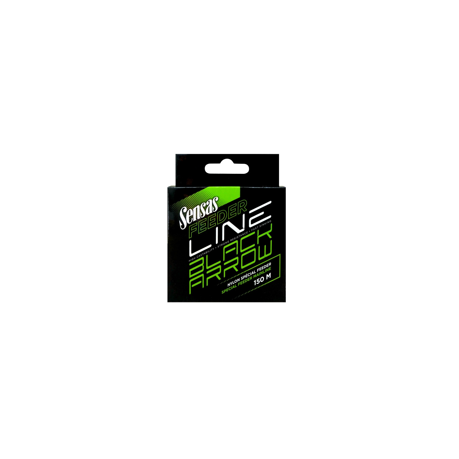 Fil élastique Power Gum Sensas 10 M - Pour Montages Feeder Pêche - Élasticité Amortissante