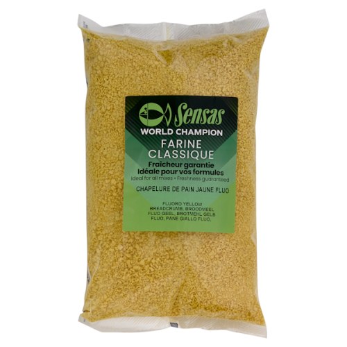 Farine Sensas Chapelure De Pain Jaune Fluo 700g