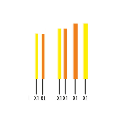 Antenne Garbolino Insert Court Plastique Creuse (Lot De 6) 2