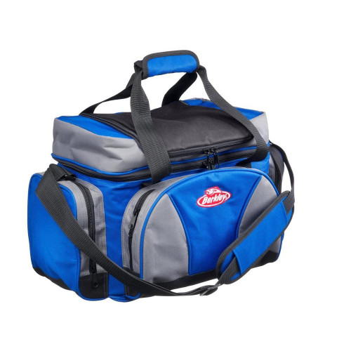 Sac Berkley System Bag L Blue-Grey-Black + 4 Boxes