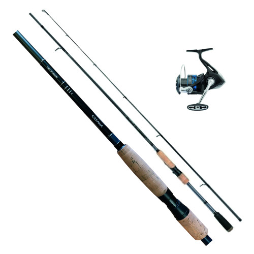 Ensemble Carnassier Shimano Catana FX Spinning M-F 2,69m 8'10'' 14-40gr + Nexave FI C3000