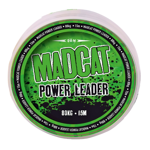 Tresse Madcat Power Leader 15m 1.00mm 100KG  Brown
