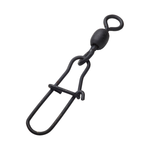 Emerillon Madcat Stainless Crane Swivels With Snap Black...