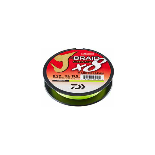 Tresse Daiwa J-Braid Grand X8E 135m CH
