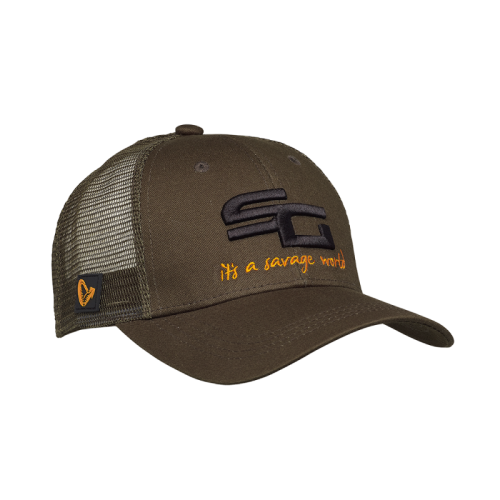 Casquette Savage Gear SG4 Cap One Size Olive Green
