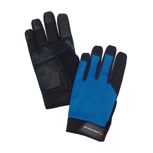 Gants Savage Gear Aqua Mesh Glove Sea Blue