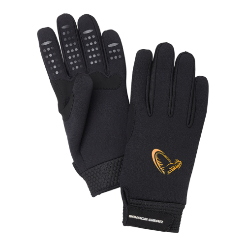 Gants Savage Gear Néoprène Stretch Glove Black