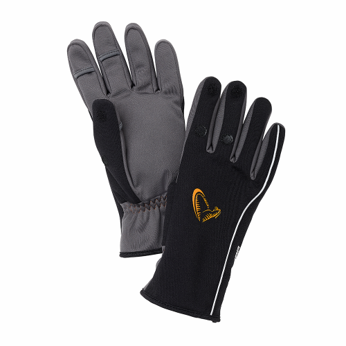 Gants Savage Gear Softshell Winter Glove Black
