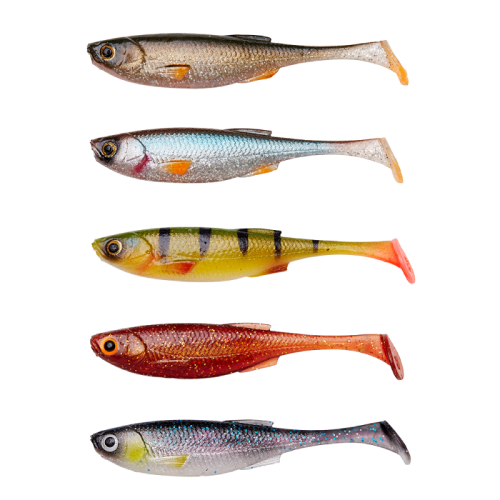 Leurre Souple Savage Gear Craft Shad Clear Water Mix 5pcs 2
