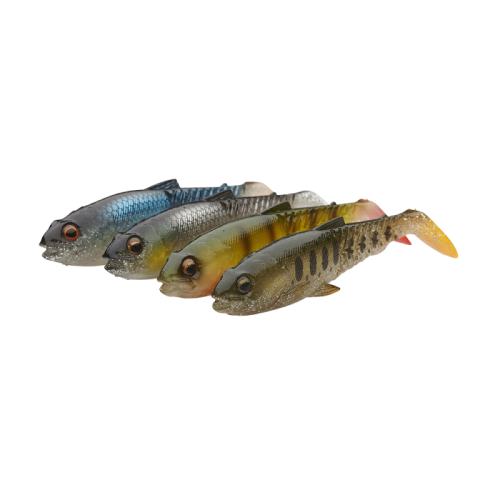 Leurre Souple Savage Gear Craft Cannibal Paddletail 4pcs Mix 2
