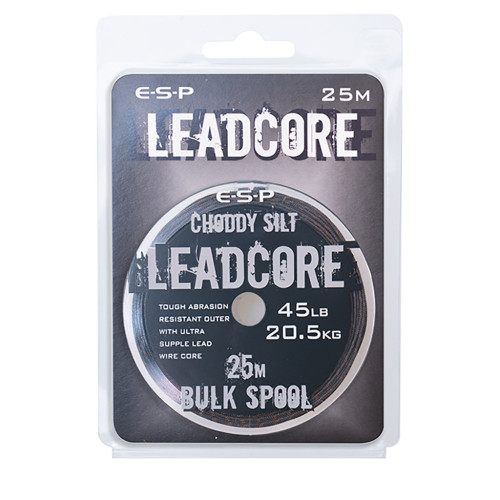 Leadcore ESP Leadcore Choddy Silt 25m Bulk    25m