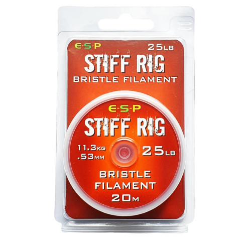 Nylon ESP Stiff Rig Filament 25 lb 20m