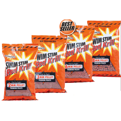 Pellets Dynamite Baits Swim Stim Krill Pellets 900gr
