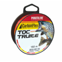 Nylon Powerline Carbonflex Fluoro Truite Toc Orange/Jaune 150m