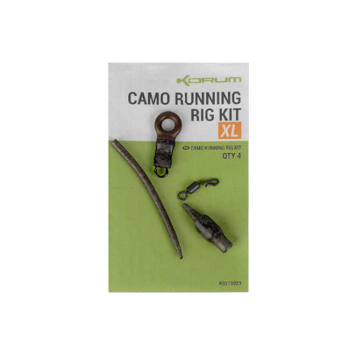 KORUM CAMO XL RUNNING RIG KIT