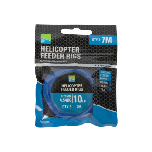 Montage Preston Helicopter Feeder Rigs