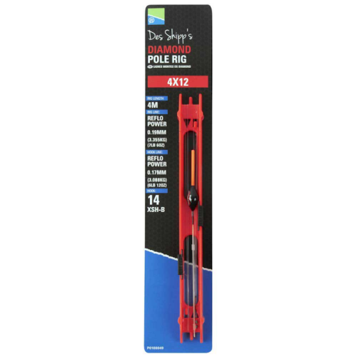 Ligne Montée Preston Diamond Pole Rig