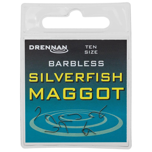 Hameçons Drennan Barbless Silverfish Maggot