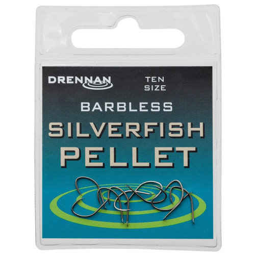 Hameçons Drennan Barbless Silverfish Pellet