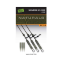 Montages Fox Naturals Submerged Heli rigs 40lb x 3