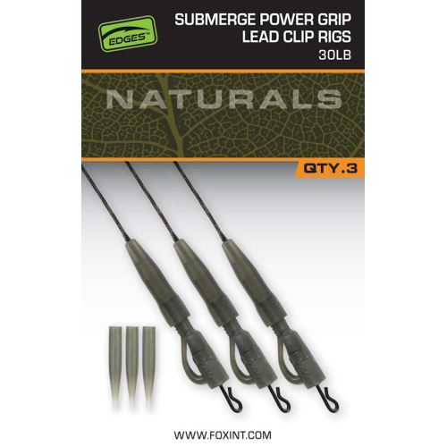 Montages Fox Naturals Sub Power Grip Lead Clip 30lb