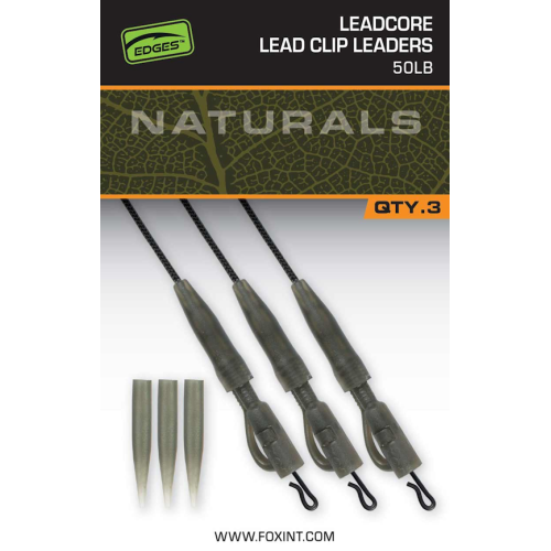 Naturals Leadcore PG Lead Clip Leaders