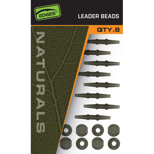 Perles Fox Edges Naturals Leader Beads x  8