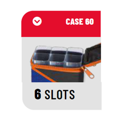 Fourreau Colmic Power Kit Case (6 places) - Orange Series 2