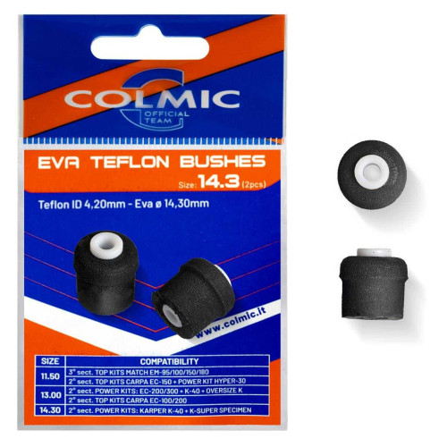 Entretoise Colmic Eva Teflon Bushes (2pcs)