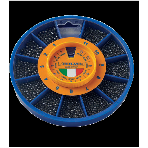 Boîte Distributrice De Plombs Colmic Gigante (11 Cases.)