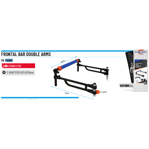 Barre Repose Canne  Colmic Frontal Bar Double Arms (D.36) 2