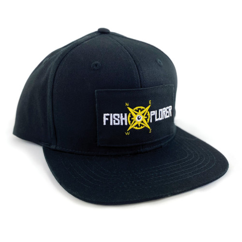 Casquette Fish Explorer Snapback Noir