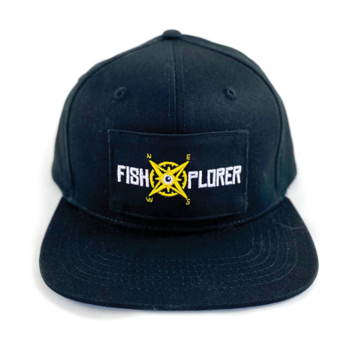 Casquette Fish Explorer Snapback Noir 2