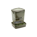 Kit Seau Trakker 13 Ltr Olive Square Container Inc Tray